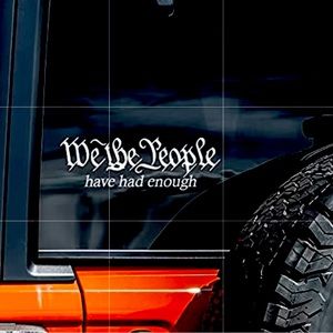 NEW!! POLITICAL VINYL DECAL